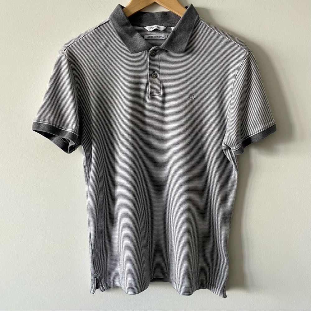 Calvin Klein Men’s Classic Liquid Touch Polo Shirt
